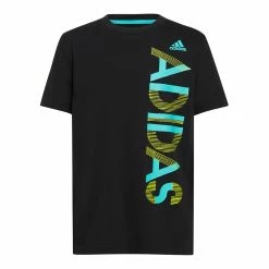 Boys 8-20 adidas Badge of Sport Graphic Tee -Adidas shop 4204143 Black With Blue