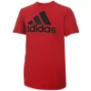 Boys 8-20 adidas Badge of Sport Graphic Tee -Adidas shop 4204143 Scarlet