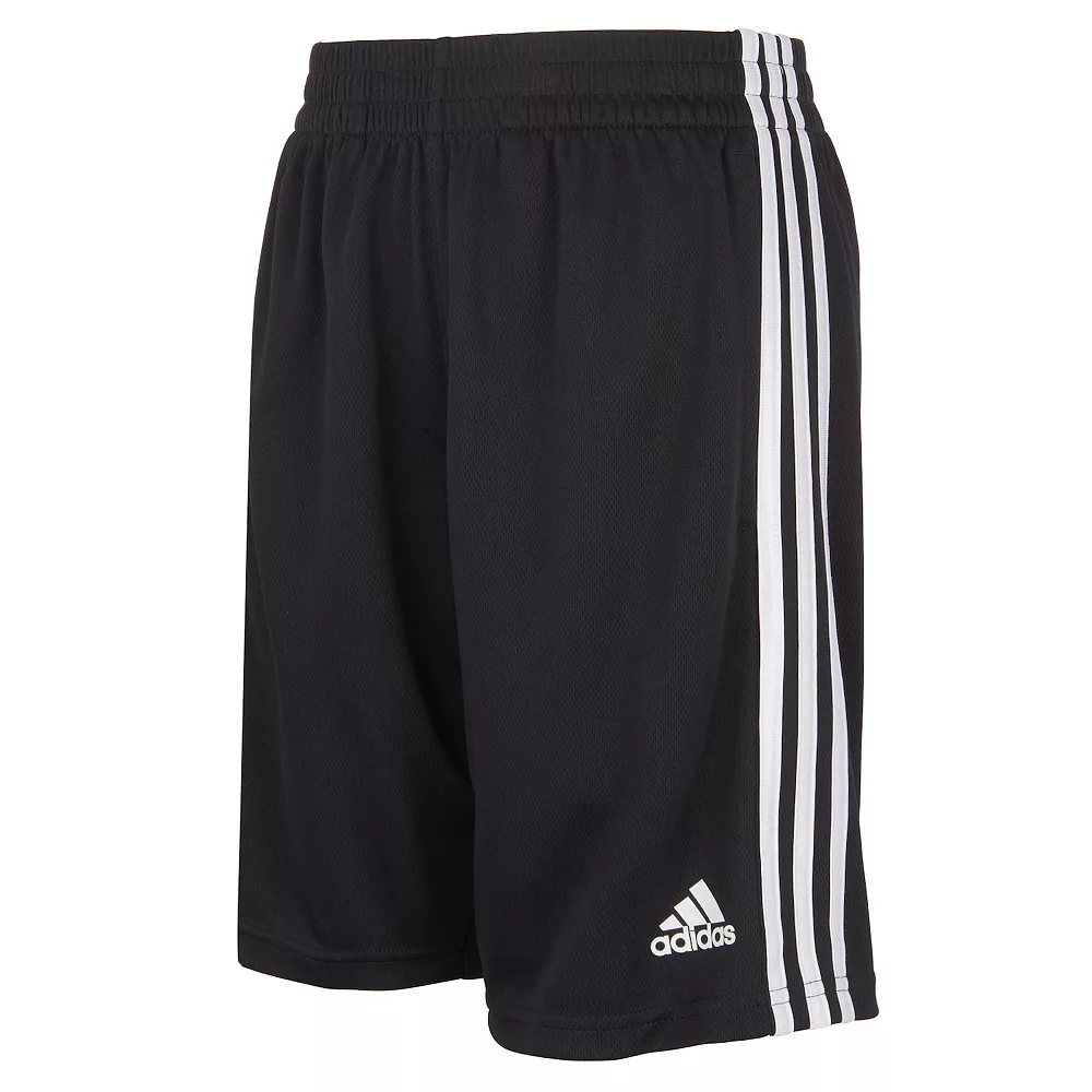 Boys 8-20 adidas Classic Three-Stripe Shorts 4 Boys 8-20 adidas Classic Three-Stripe Shorts - Image 2