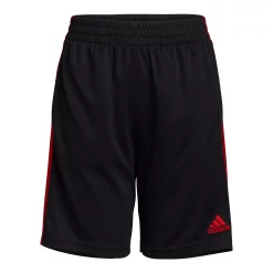 Boys 8-20 adidas Classic Three-Stripe Shorts 21 Boys 8-20 adidas Classic Three-Stripe Shorts -Adidas shop 4560825 Black With Red