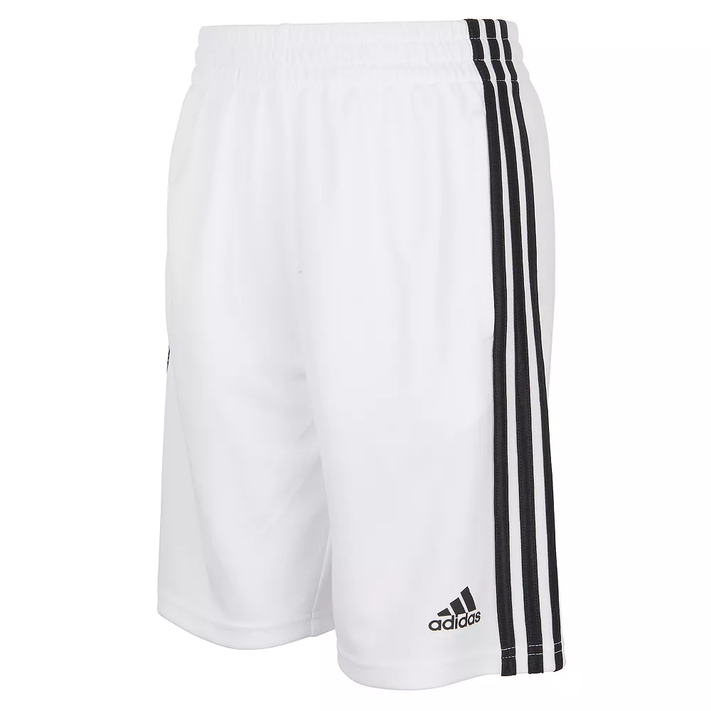 Boys 8-20 adidas Classic Three-Stripe Shorts 5 Boys 8-20 adidas Classic Three-Stripe Shorts - Image 3