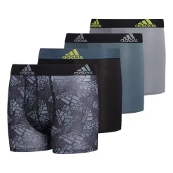 Boys 4-20 adidas Performance 4-Pack Boxer Briefs -Adidas shop 4992109 Black