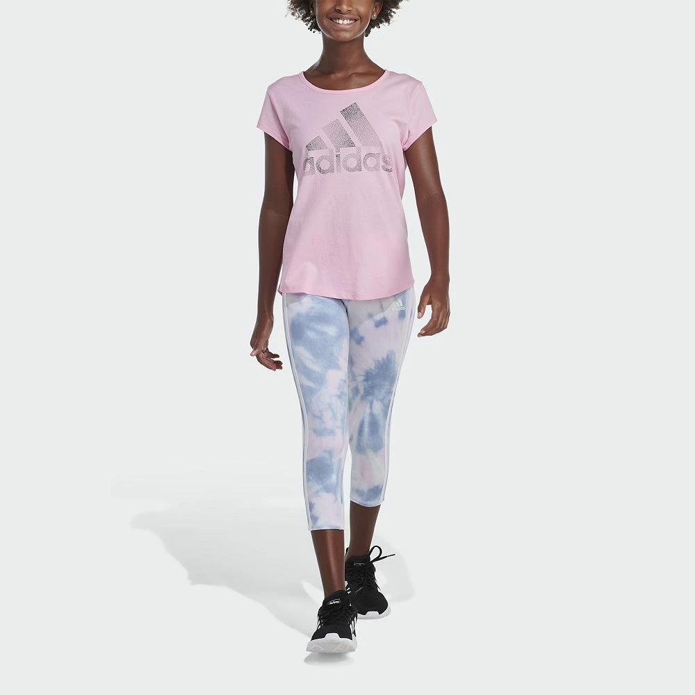 Girls 7-16 adidas Printed 7/8 Leggings 6 Girls 7-16 adidas Printed 7/8 Leggings - Image 4