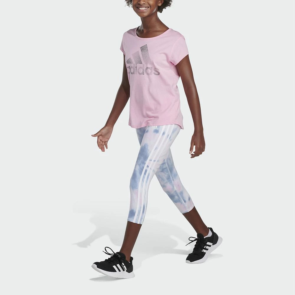 Girls 7-16 adidas Printed 7/8 Leggings 8 Girls 7-16 adidas Printed 7/8 Leggings - Image 6