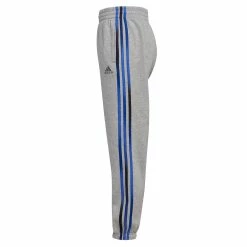 Boys 8-20 adidas Game Fade 3-Stripe Fleece Joggers -Adidas shop 5555154 Gry Heathr