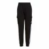 Boys 8-20 adidas 3-Stripe Cargo Fleece Joggers -Adidas shop 5555162 Black