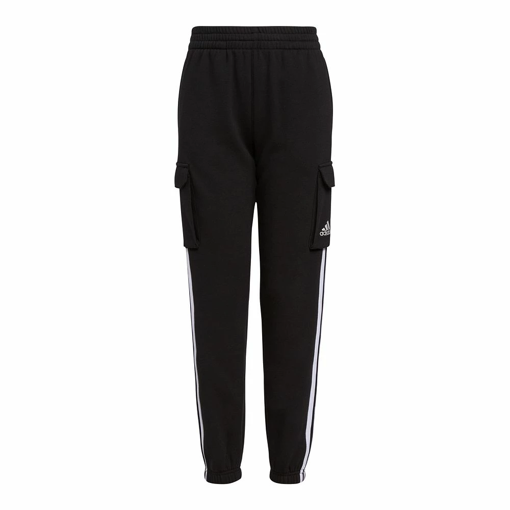 Boys 8-20 adidas 3-Stripe Cargo Fleece Joggers 3 Boys 8-20 adidas 3-Stripe Cargo Fleece Joggers