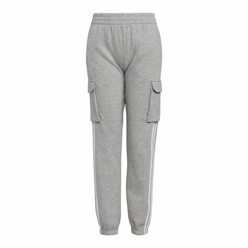 Boys 8-20 adidas 3-Stripe Cargo Fleece Joggers 6 Boys 8-20 adidas 3-Stripe Cargo Fleece Joggers - Image 4