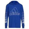 Boys 8-20 adidas Fast Hooded Tee 2 Boys 8-20 adidas Fast Hooded Tee -Adidas shop 5556646 Brite Blu