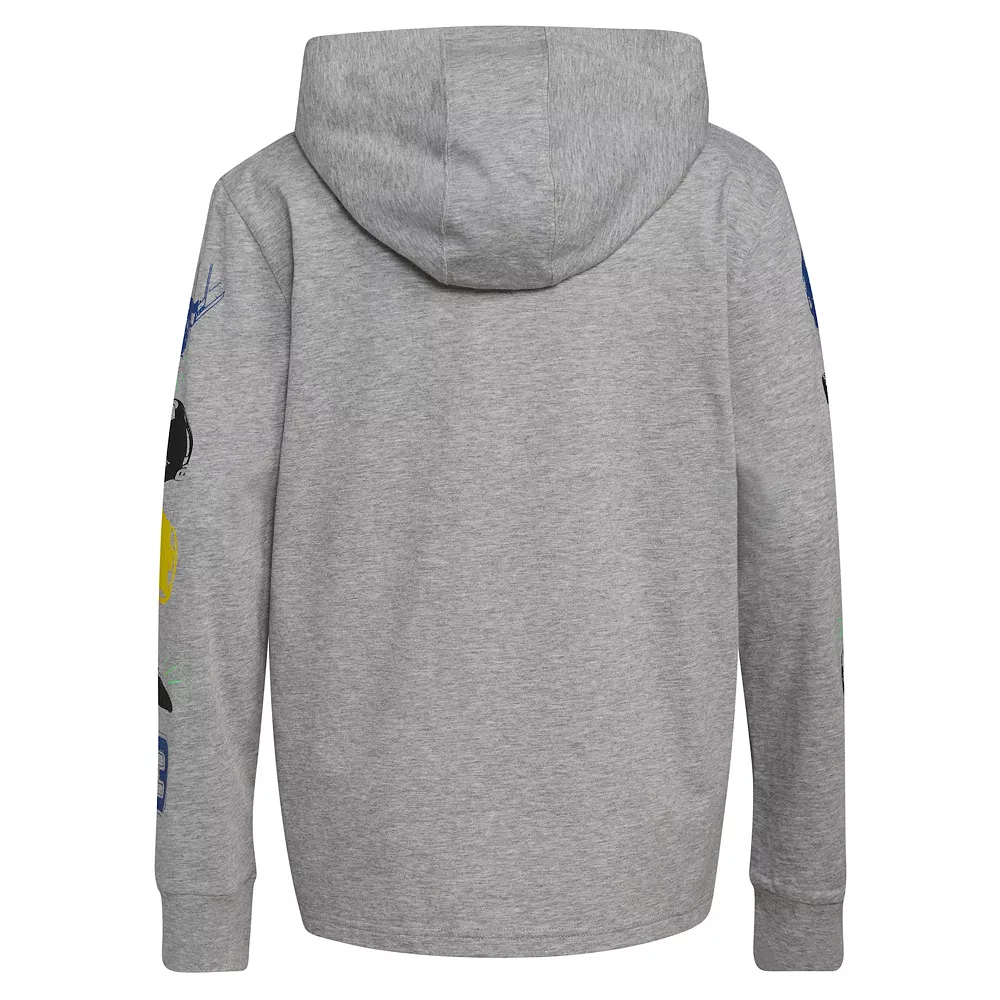 Boys 8-20 adidas Sport Stamp Hooded Tee 7 Boys 8-20 adidas Sport Stamp Hooded Tee - Image 5