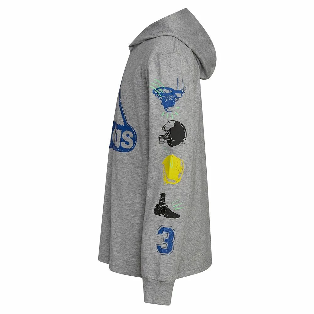 Boys 8-20 adidas Sport Stamp Hooded Tee 8 Boys 8-20 adidas Sport Stamp Hooded Tee - Image 6