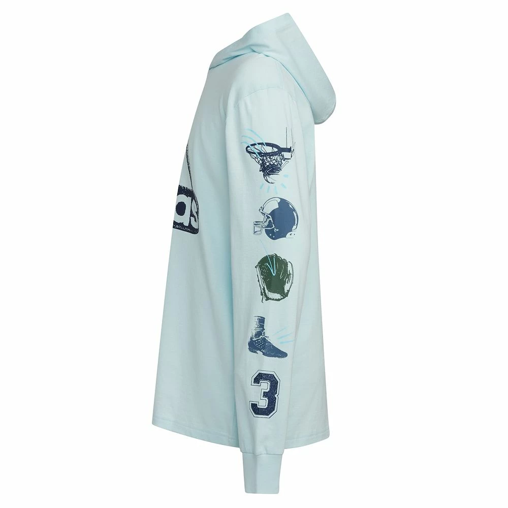 Boys 8-20 adidas Sport Stamp Hooded Tee 9 Boys 8-20 adidas Sport Stamp Hooded Tee - Image 7