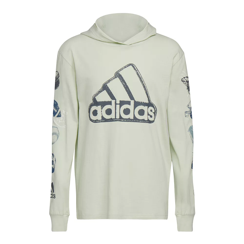 Boys 8-20 adidas Sport Stamp Hooded Tee 5 Boys 8-20 adidas Sport Stamp Hooded Tee - Image 3