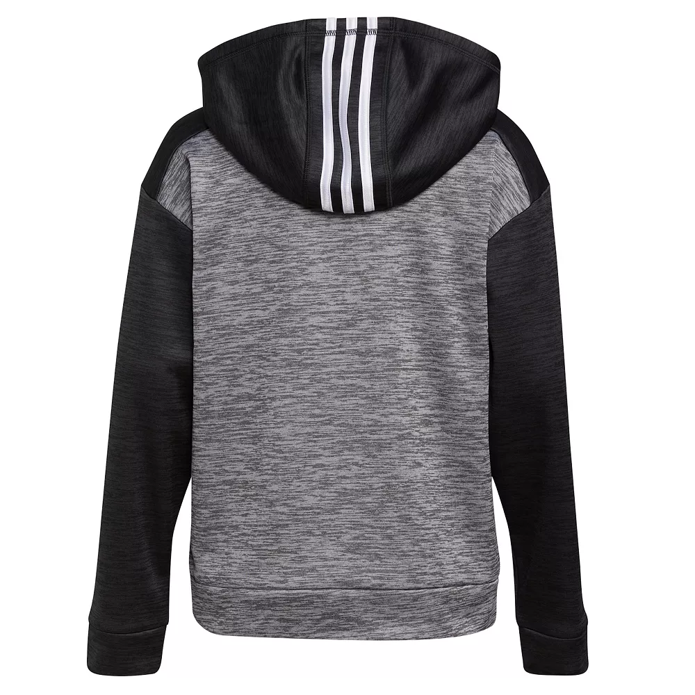 Boys 8-20 adidas Colorblock Fleece Hoodie 6 Boys 8-20 adidas Colorblock Fleece Hoodie - Image 4