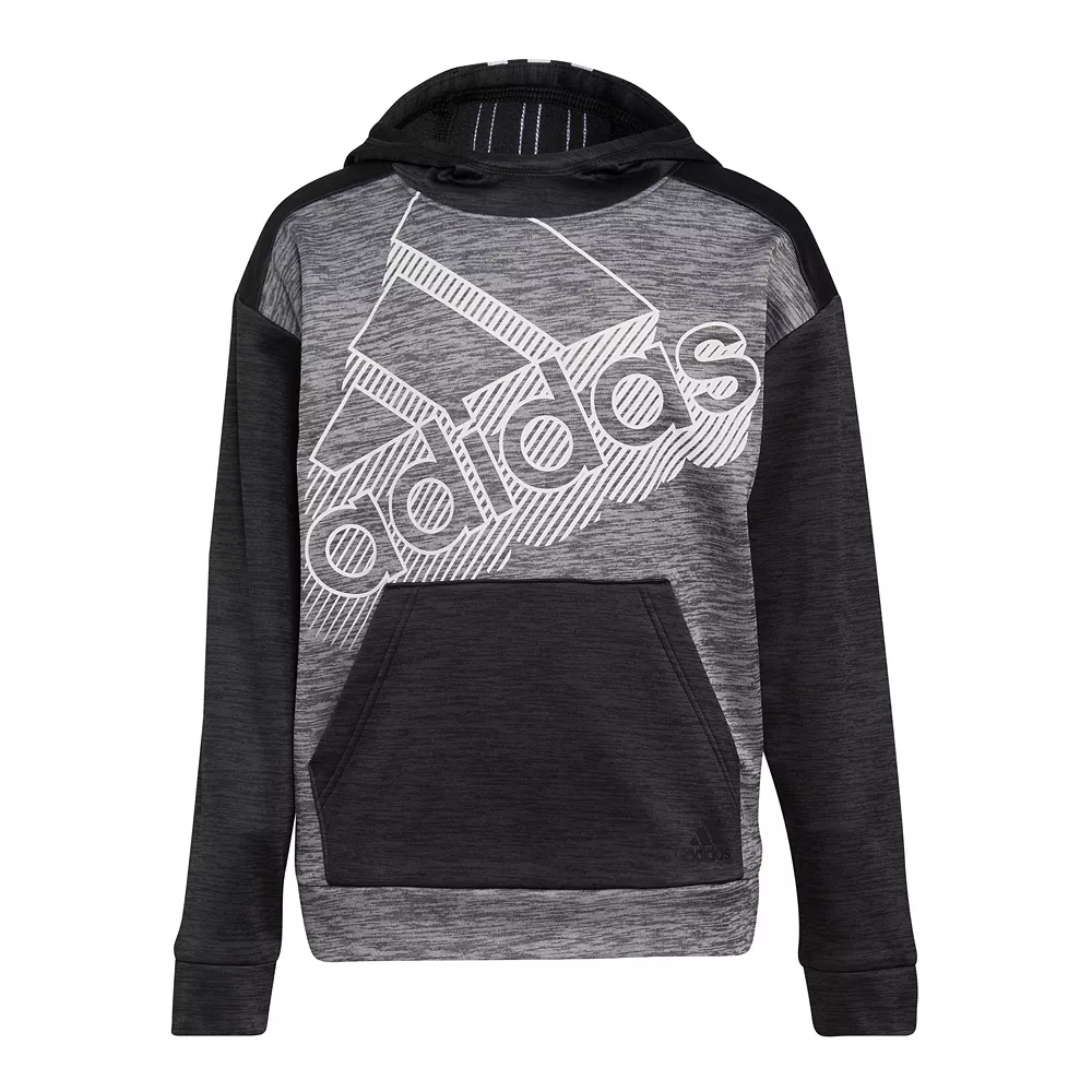 Boys 8-20 adidas Colorblock Fleece Hoodie 3 Boys 8-20 adidas Colorblock Fleece Hoodie
