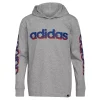 Boys 4-7 adidas Glitchy Hooded Graphic Tee