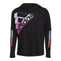 Girls 7-16 adidas Hooded Graphic Tee 16 Girls 7-16 adidas Hooded Graphic Tee -Adidas shop 5559783 Black Multi
