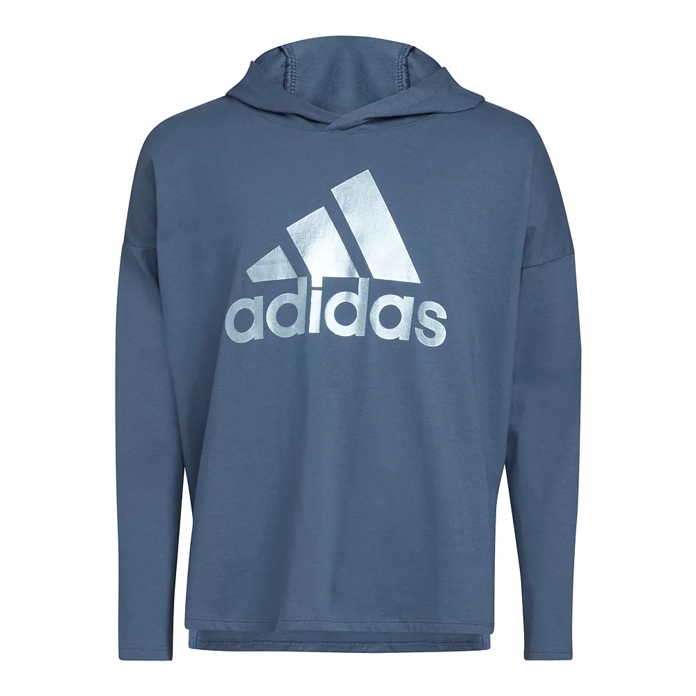 Girls 7-16 adidas Hooded Graphic Tee 9 Girls 7-16 adidas Hooded Graphic Tee - Image 7