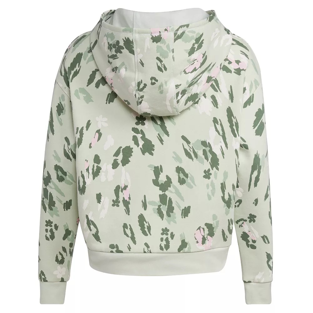 Girls 7-16 adidas Printed Fleece Hoodie 6 Girls 7-16 adidas Printed Fleece Hoodie - Image 4