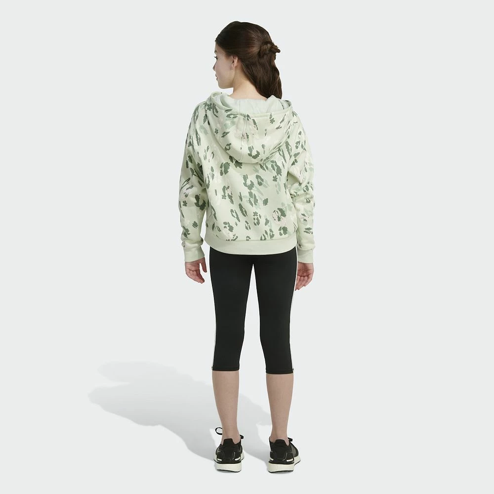 Girls 7-16 adidas Printed Fleece Hoodie 8 Girls 7-16 adidas Printed Fleece Hoodie - Image 6