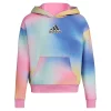 Girls 7-16 adidas Printed Fleece Hoodie -Adidas shop 5561657 Pink Blue