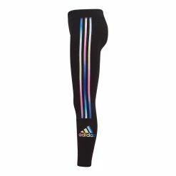 Girls 7-16 adidas 3-Stripe Logo Leggings -Adidas shop 5561853 ALT2