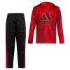 Toddler Boy adidas Allover Camo Print Hooded Logo Graphic Tee & Pants Set -Adidas shop 5565147