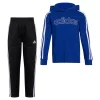 Toddler Boy adidas 3-Stripe Wordmark Logo Graphic Hooded Tee & Pants Set -Adidas shop 5565149