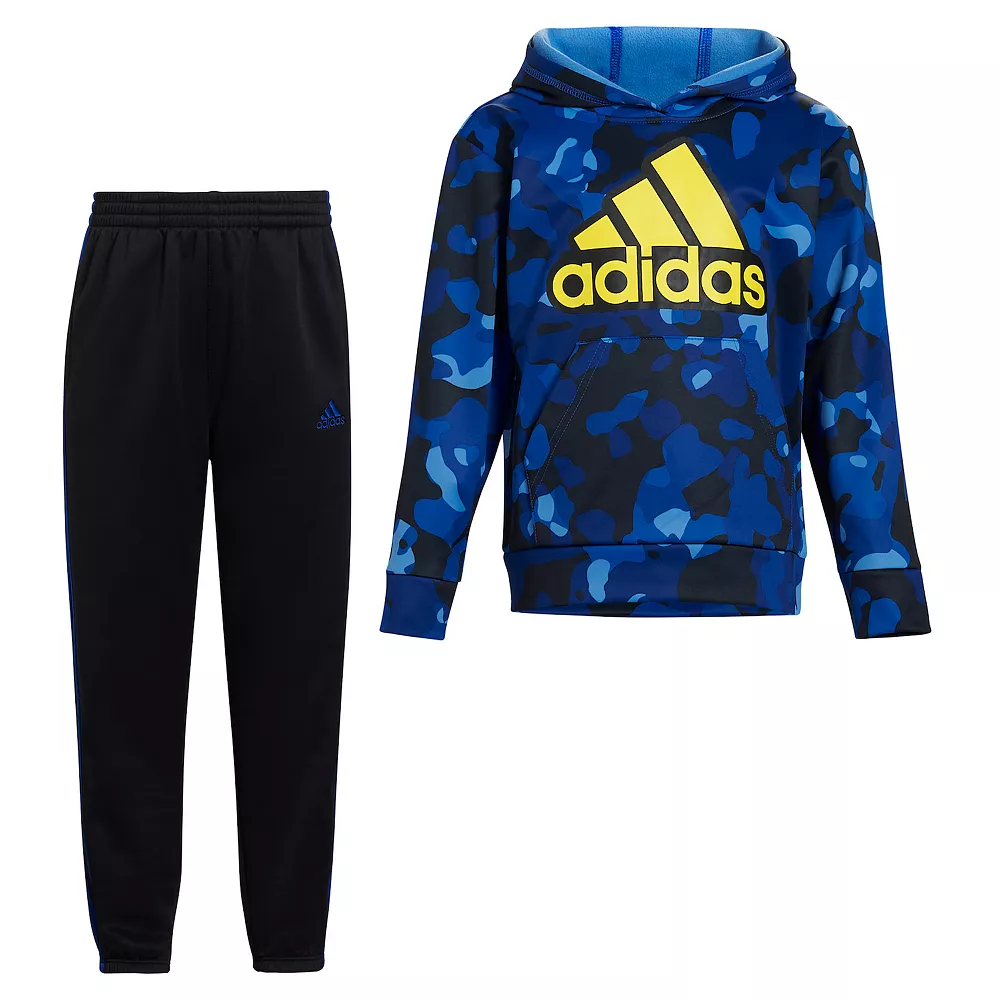 Toddler Boy adidas Camo Fleece Logo Graphic Hoodie & Jogger Pants Set 3 Toddler Boy adidas Camo Fleece Logo Graphic Hoodie & Jogger Pants Set
