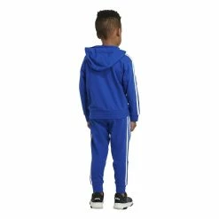 Boys 4-7 adidas French Terry Logo Graphic Hoodie & Jogger Pants Set -Adidas shop 5565367 ALT4