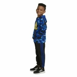 Boys 4-7 adidas Camo Logo Graphic Hoodie & Jogger Pants Set -Adidas shop 5565369 ALT5