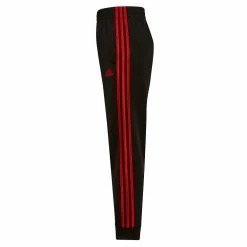 Boys 4-7 adidas Tricot Black & Red 3-Stripe Jogger PantsBoys 4-7 adidas Tricot Black & Red 3-Stripe Jogger Pants -Adidas shop 5570712 ALT2