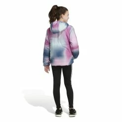 Girls 4-16 adidas Classic AOP Puffer Jacket -Adidas shop 5620327 ALT4