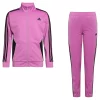 Girls 7-16 adidas Essential Tricot Tracksuit Set -Adidas shop 5678340 Pulse Lilac