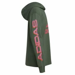 Boys 8-20 adidas Glitchy Badge of Sport Hooded Tee -Adidas shop 5678665 ALT3