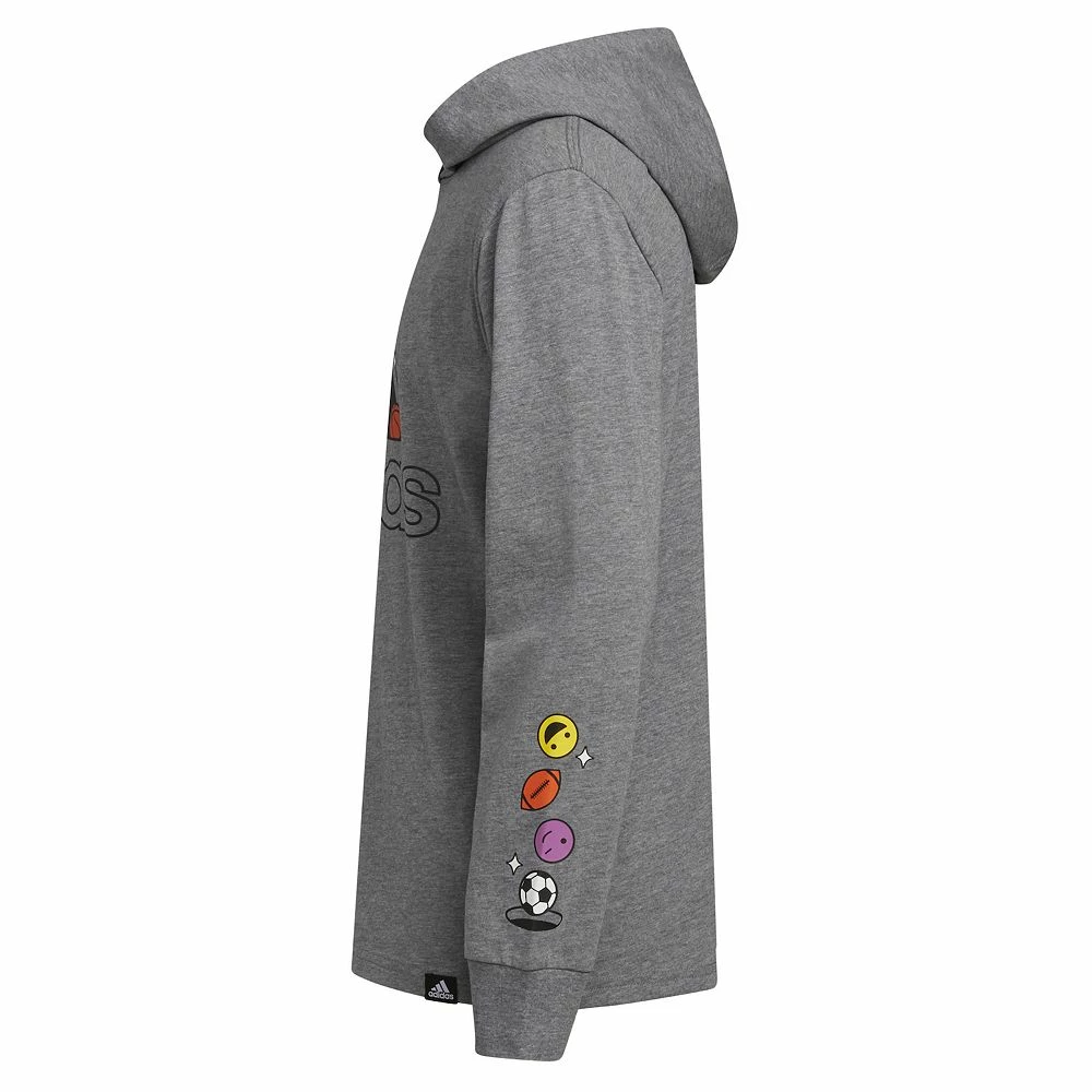 Boys 8-20 adidas Doodle Hooded Tee 9 Boys 8-20 adidas Doodle Hooded Tee - Image 7