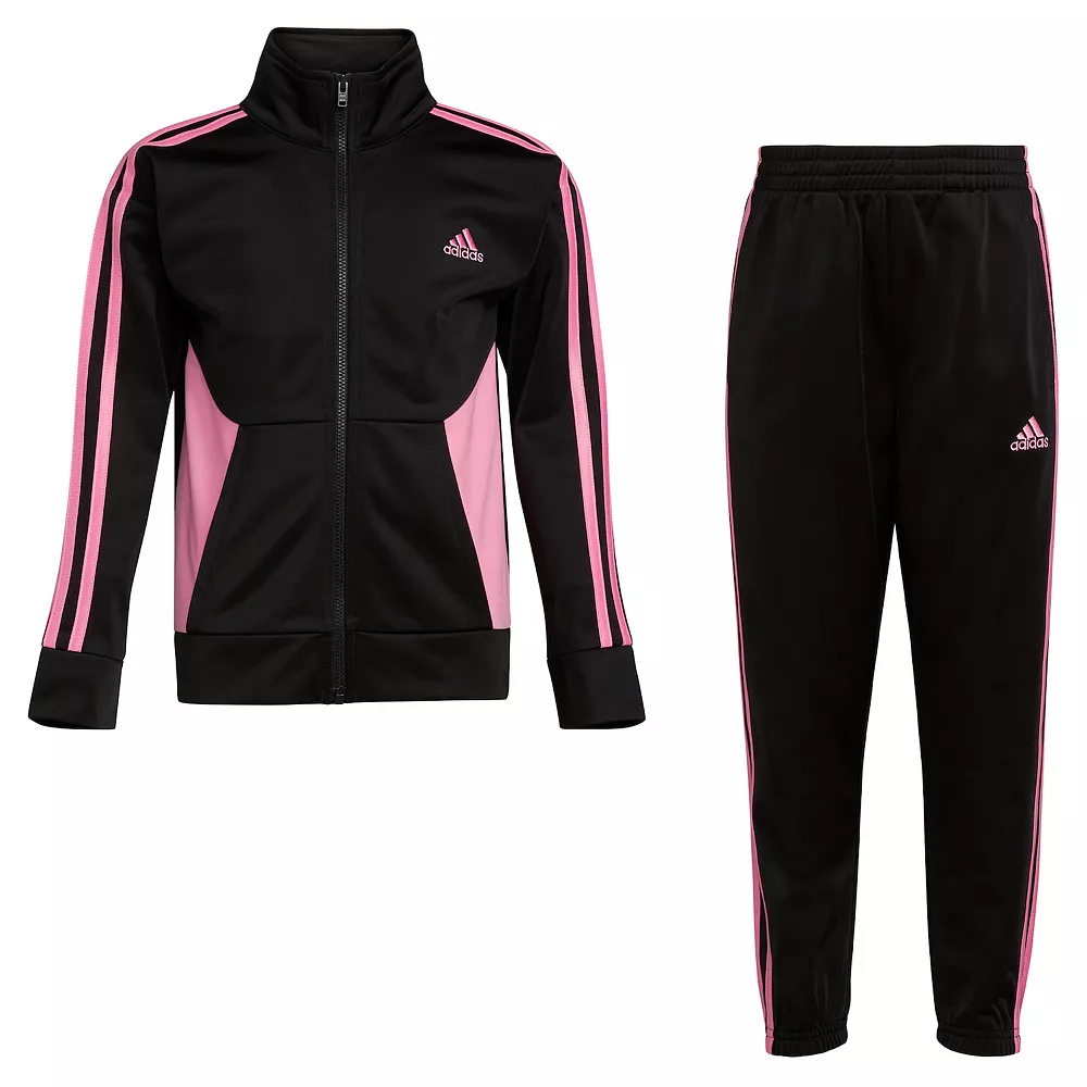 Girls 4-6x adidas 2-Piece Essential Tricot Track Set 5 Girls 4-6x adidas 2-Piece Essential Tricot Track Set - Image 3