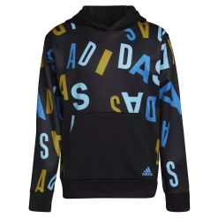 Boys 8-20 adidas Lineage Love Hoodie -Adidas shop 5679133 Black W Blue