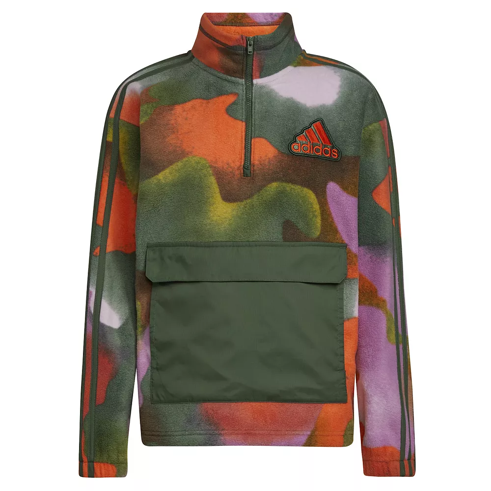 Boys 8-20 adidas Cozy Fleece Pullover 3 Boys 8-20 adidas Cozy Fleece Pullover