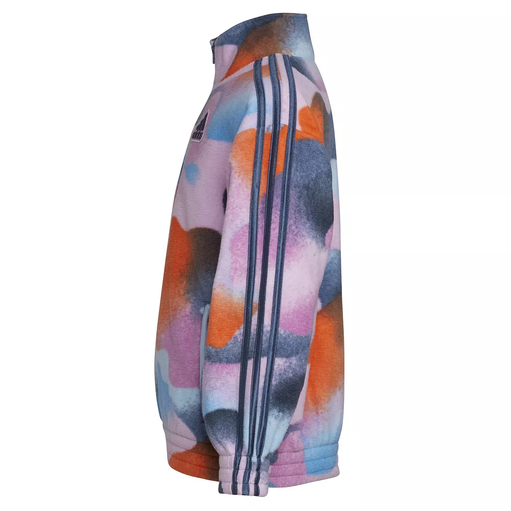 Girls 7-16 adidas Cozy Pop Over Sweatshirt 6 Girls 7-16 adidas Cozy Pop Over Sweatshirt - Image 4