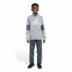 Boys 8-20 adidas Colorblock Tricot Tracksuit Set -Adidas shop 5679316 ALT4