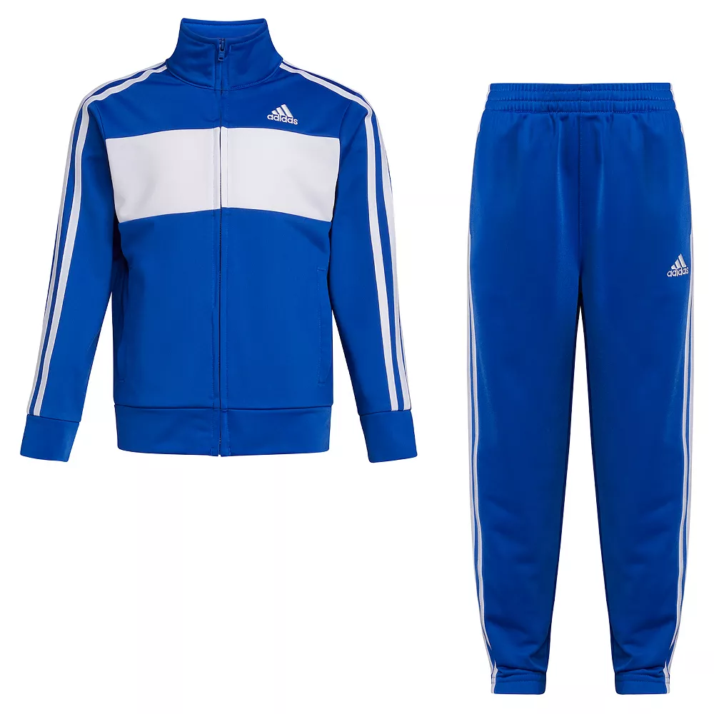 Toddler Boy adidas Essential Tricot Jacket & Pants Set 3 Toddler Boy adidas Essential Tricot Jacket & Pants Set