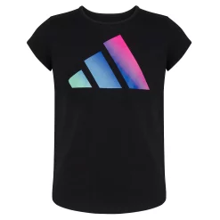 Girls 7-16 adidas Essential Tee in Regular & Plus -Adidas shop 5797230 Black Multi