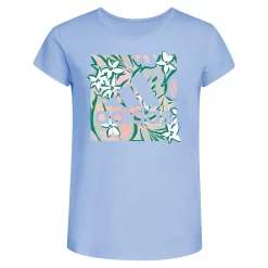 Girls 7-16 adidas Essential Tee in Regular & Plus -Adidas shop 5797230 Blue Dawn