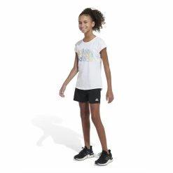 Girls 7-16 adidas Cap Sleeve Tee -Adidas shop 5798002 ALT3