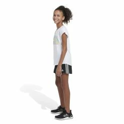 Girls 7-16 adidas Cap Sleeve Tee -Adidas shop 5798002 ALT4