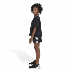 Girls 7-16 adidas Loose Box Tee 23 Girls 7-16 adidas Loose Box Tee -Adidas shop 5798036 ALT4