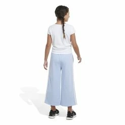 Girls 7-16 adidas French Terry Wide-Leg Pants -Adidas shop 5798051 ALT3