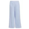 Girls 7-16 adidas French Terry Wide-Leg Pants -Adidas shop 5798051 Blue Dawn