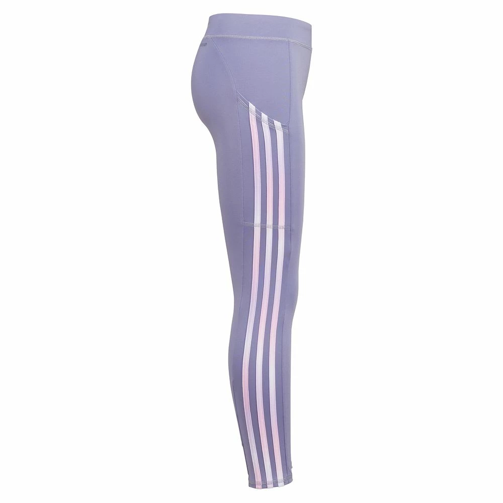 Girls 7-16 adidas Leggings with Pocket 4 Girls 7-16 adidas Leggings with Pocket - Image 2
